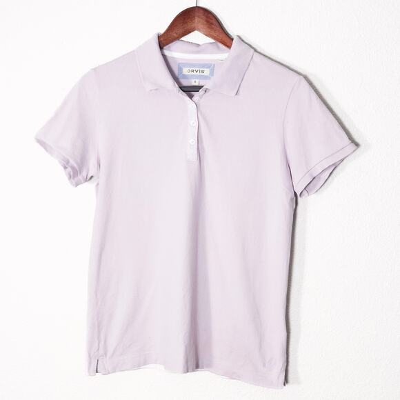 Orvis Other - Orvis Men's Polo Shirt Coastal Preppy Luxe Lavender Heritage Hamptons Sz Small